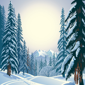 Зимний пейзаж