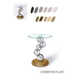 скетч столика