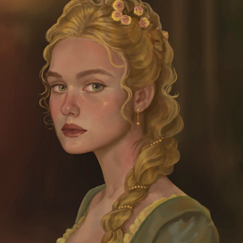 Эль Фэннинг (сериал "Великая")