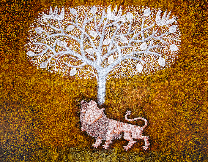 Рычанье льва подобно серебряному дереву