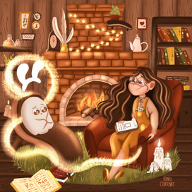 Иллюстрация к марафону Art Halloween Party