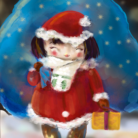 маленький санта