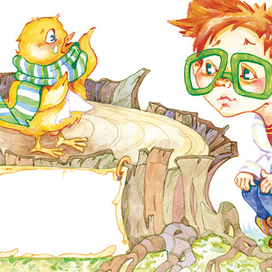 Цыпленок к ниге "Неболейка"