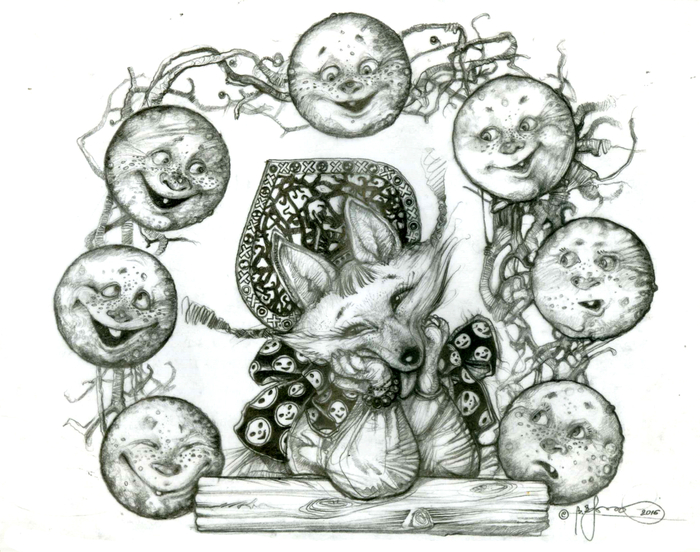 Graphic novel "War of koloboks" .2016