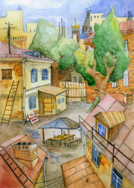 Как пройти к магазину?