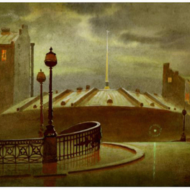 Дождливый вечер на Мойке