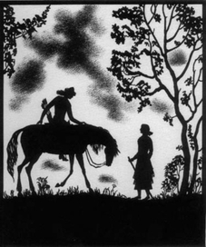 Иллюстрация к поэме Константина Иванова "Вдова"