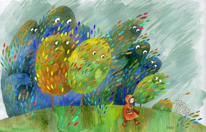 Девочка и лес