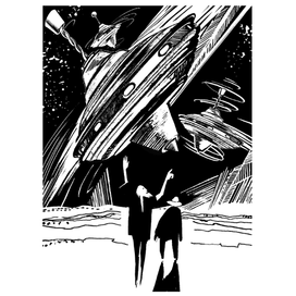 "Охотники Венеры" Дж.Г. Баллард, иллюстрации к рассказам, 2016 г.