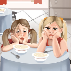 Утро в детском саду