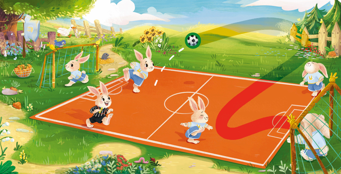 Книжка с треками Звери в спорте 