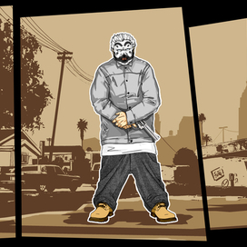 Арт на тему игр GTA
