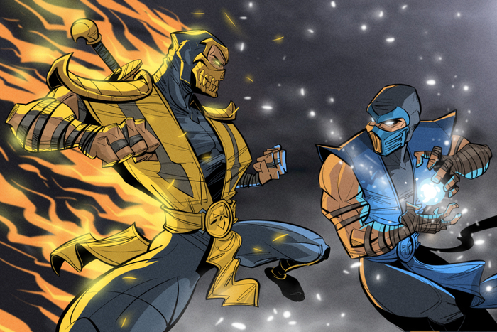 Скорпион VS Саб-Зиро