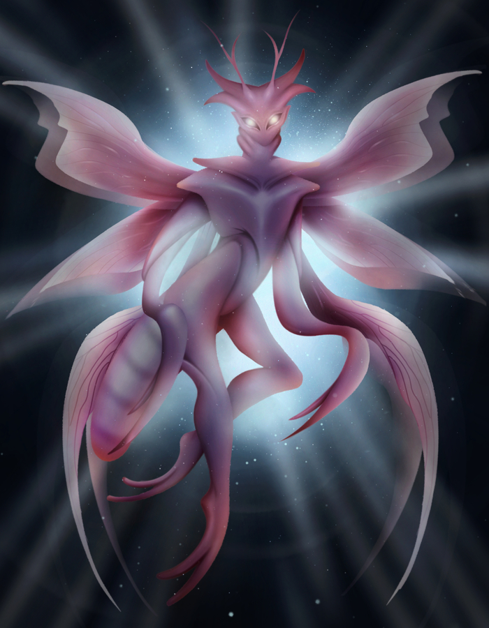 Крылатая-усатая