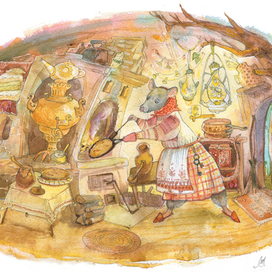 Полынная сказка в три блина длиной