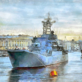 День ВМФ в Санкт-Петербурге.