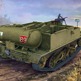 Оформление коробки для стендовой модели.