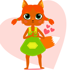 Лисонька Лиса девица Краса