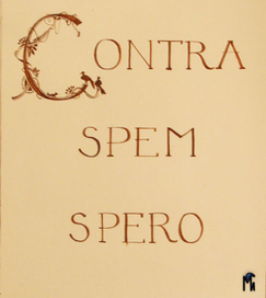 Contra spem spero