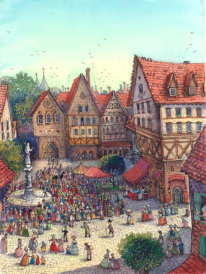 Скоро в город пожалует сам король. 