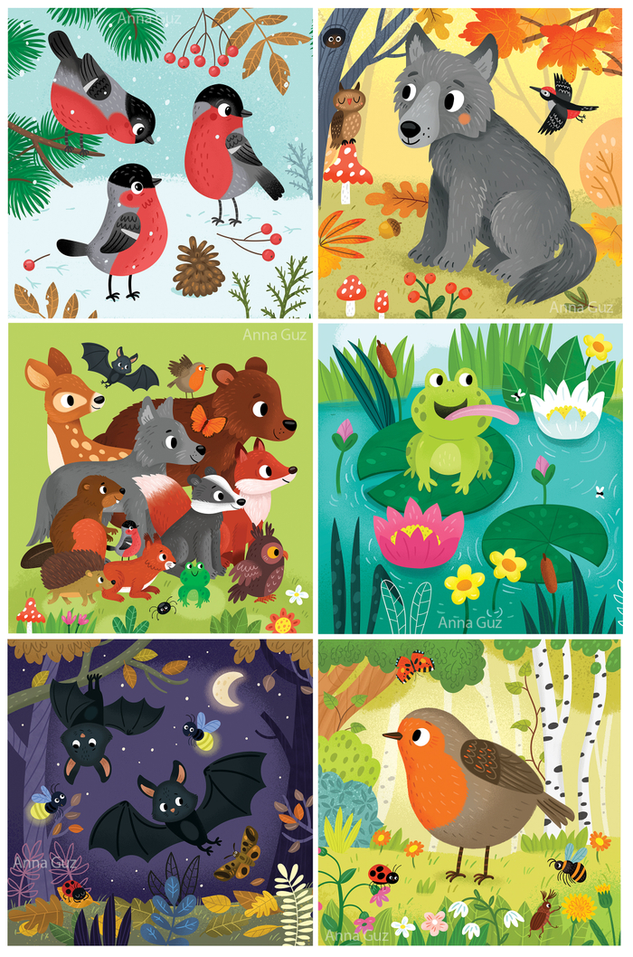 Иллюстрации для детской книги