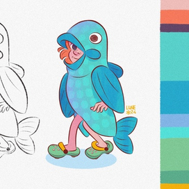 Костюм Рыбки