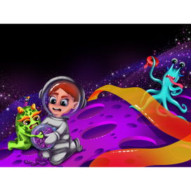 Книга космические приключения. Спасают мир