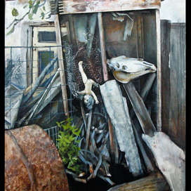 Старый шкаф