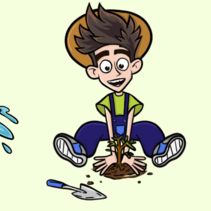 Иллюстрация в стиле А4