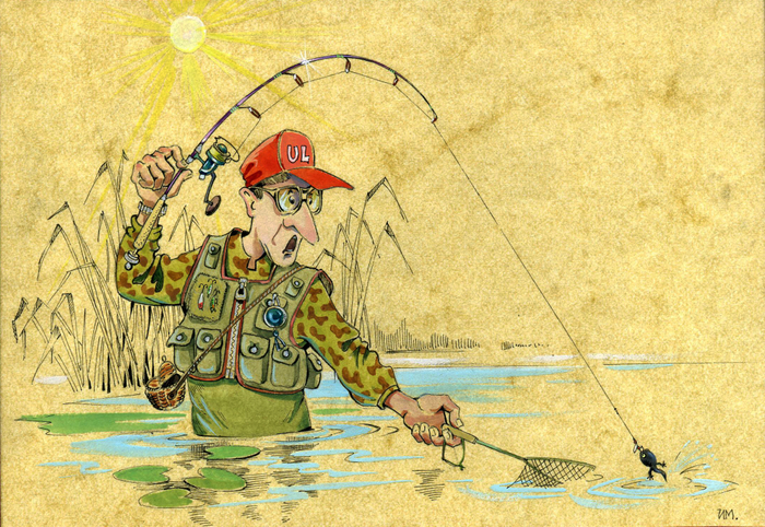 Ультралайт спиннинг.