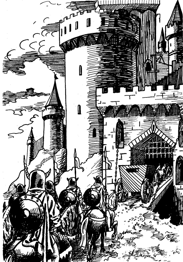 Иллюстрация к книге "Удивительные приключения Билла Грэлли.".