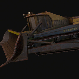  Bulldozer 3d