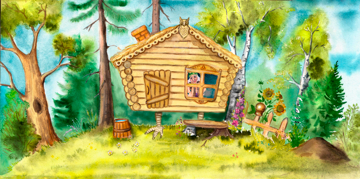 Избушка на курьих ножках