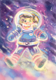 парень в космоме 