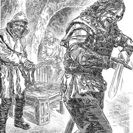 ВЕРХОВНЫЙ ЖРЕЦ АЙРИГАЛЯ, ИЛЛ.№05 - Встревоженная стража...