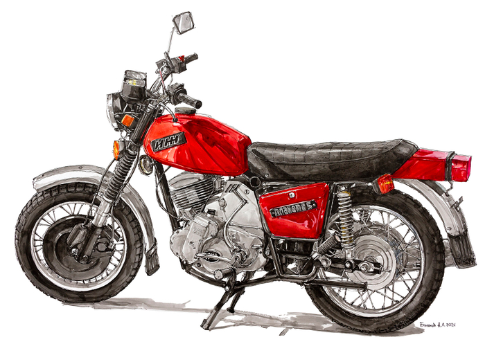 Мотоцикл ИЖ Планета 5-01