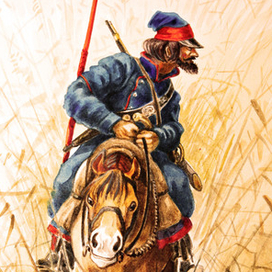 В разведке...