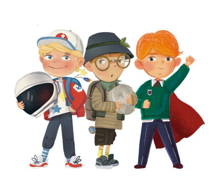 Персонажи мальчики