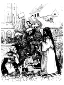 илл. к роману Стругацких "Трудно быть богом"