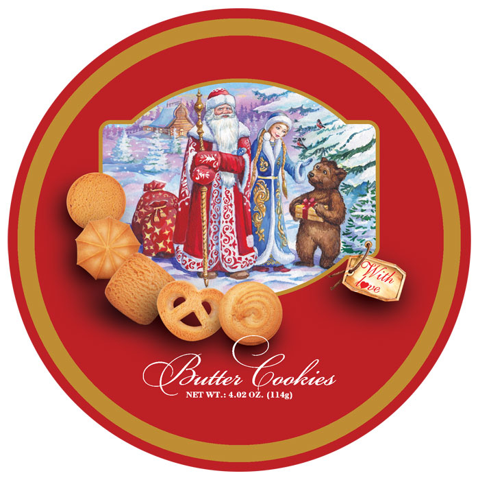 Упаковка для печенья - Новый год.