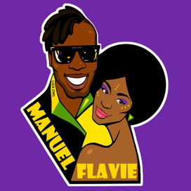 logo for Manuel&Flavie (Canada). 2015