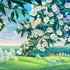 Весенний пейазж