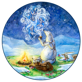 северный мишка