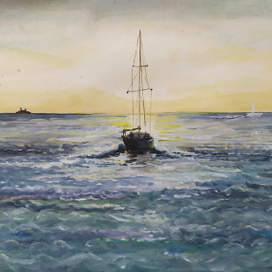 Минута после заката - выдох между днём и ночью