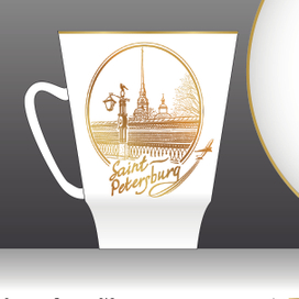 Серия сувенирных чашек для ИФЗ