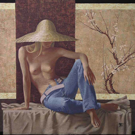 девушка в джинсах 2