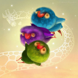 Файні пташки: Песя, Еся та гордий Ед!