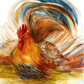 из серии 12 петухов