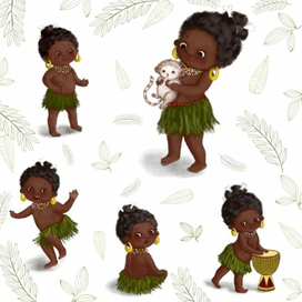 Девочка из племени