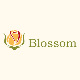 Лого для цветочного салона